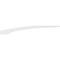 Ekena Millwork 6-in. W x 28-in. D x 40-in. H Thorton Architectural Grade PVC Knee Brace BRCP06X28X40THR - alternate 3